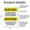 Signmission No Concealed Weapons Bilingual OSHA Security Notice Sign, Vinyl Decal, 5in W x 7in L, 2PK OS-2PACK-SN-D-57-L-11584 - alternate 3